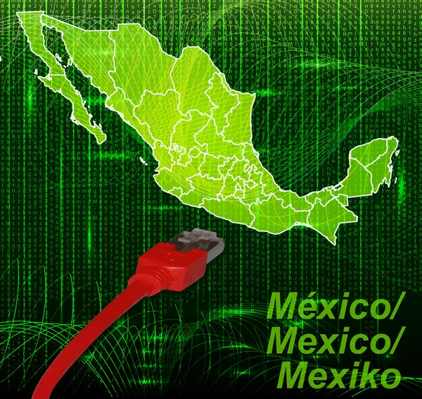 Мапу Мексики — стоковий вектор