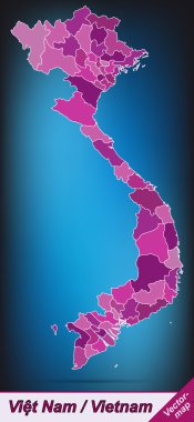 vietnam Haritası