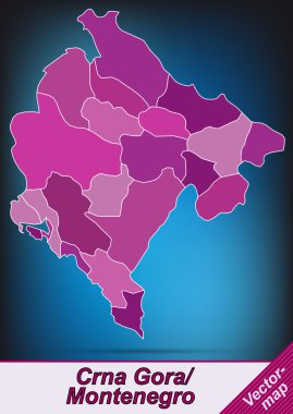Karadağ Haritası