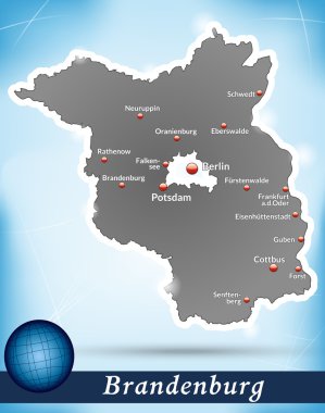 brandenburg Haritası