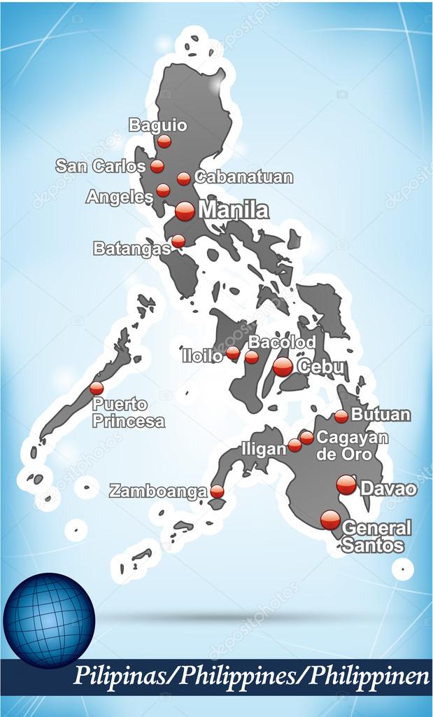 Map of philippines
