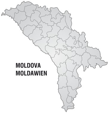 Moldavya Haritası