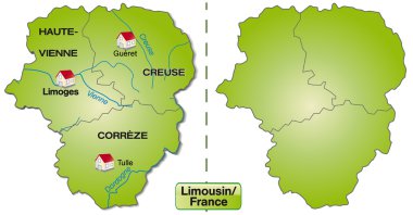 limousin Haritası