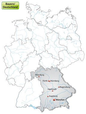 Bavyera Haritası