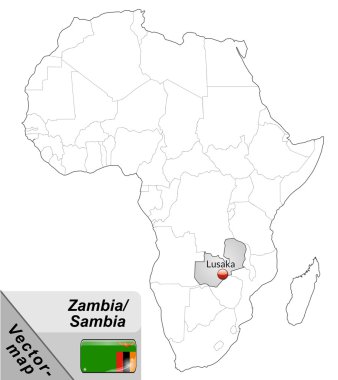 Zambiya Haritası