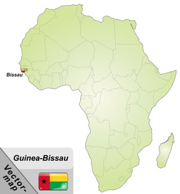 Gine bissau Haritası