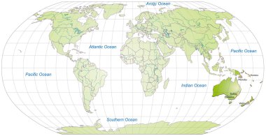 Avustralya Haritası