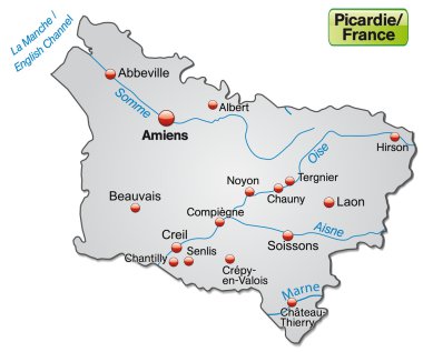 picardie Haritası