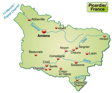 picardie Haritası