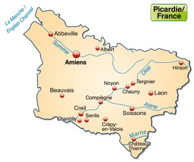 picardie Haritası