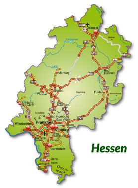 hesse Haritası
