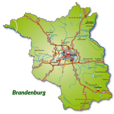 brandenburg Haritası