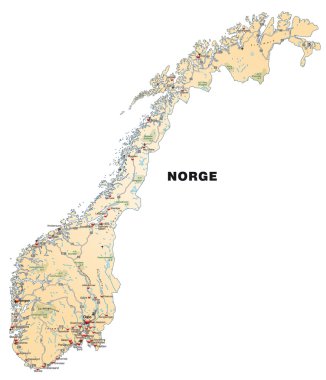 Norveç Haritası