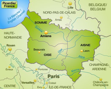picardie Haritası