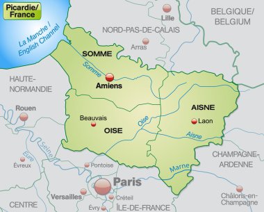 picardie Haritası