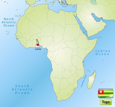 togo Haritası