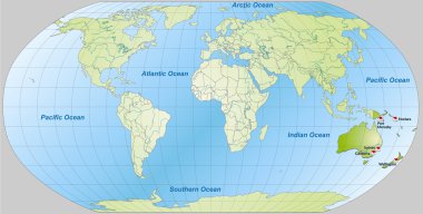 Avustralya Haritası