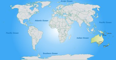 Avustralya Haritası