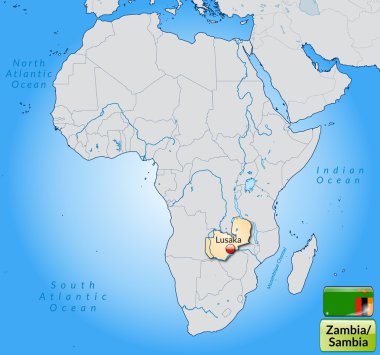 Zambiya Haritası