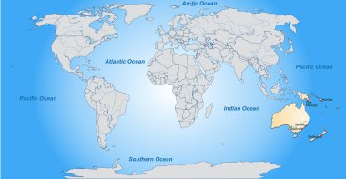 Avustralya Haritası