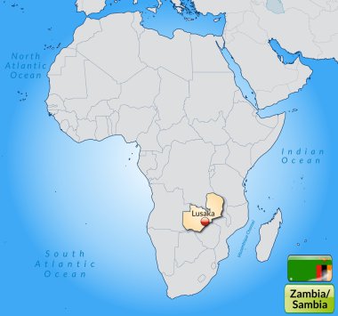 Zambiya Haritası