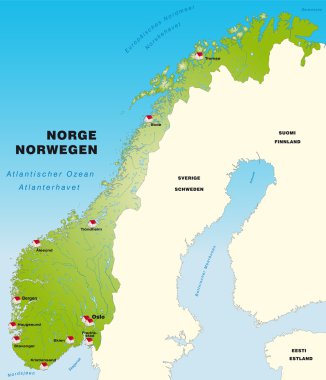 Norveç Haritası