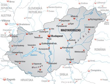 Macaristan Haritası