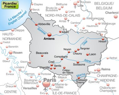 picardie Haritası
