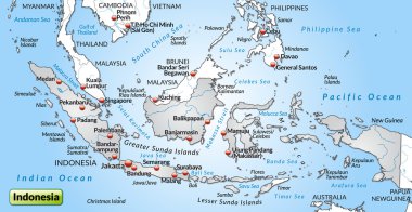 Endonezya haritası