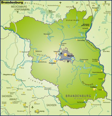 brandenburg Haritası