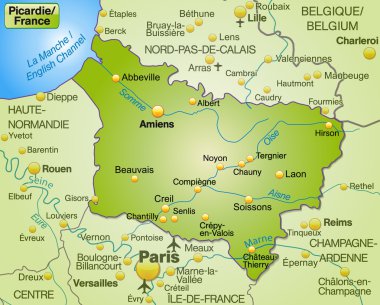 picardie Haritası