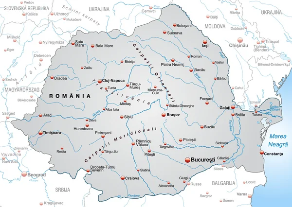 Romanya Haritası