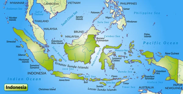 Endonezya haritası