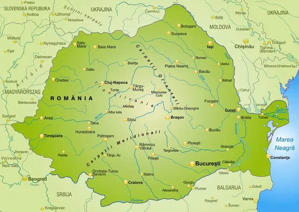 Romanya Haritası