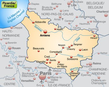 picardie Haritası