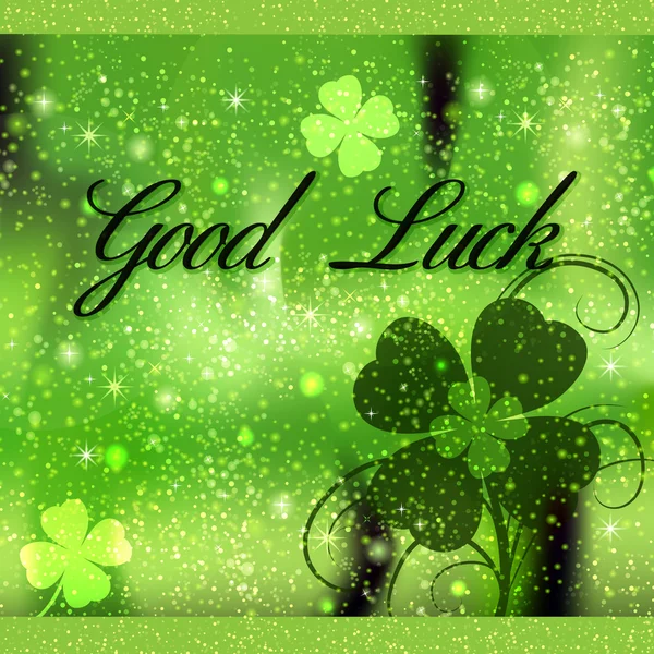 Greeting Card Good Luck — Stock Photo, Image