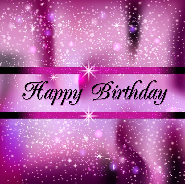 Greeting card Happy Birthday — Stock Photo, Image