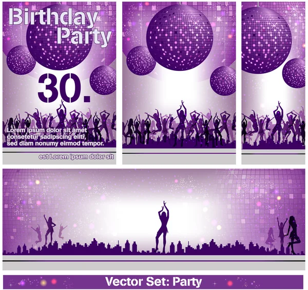 Birthday Party — Stock Vector