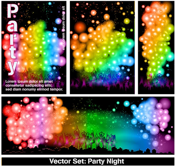 Party Night — Stock Vector