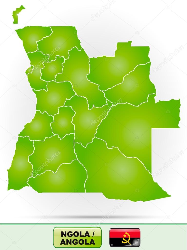 Map of angola