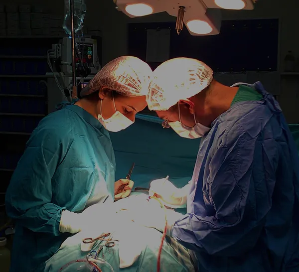 Sala de cirugía quirúrgica Imagen de archivo