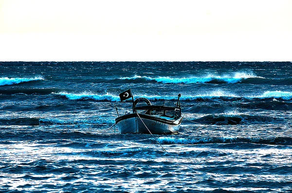 Bateaux sur mer — Photo