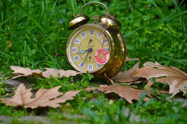 Ancient alarm clocks — Stock Photo, Image