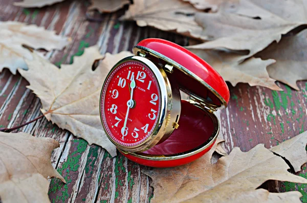 Ancient alarm clock Stock Photo