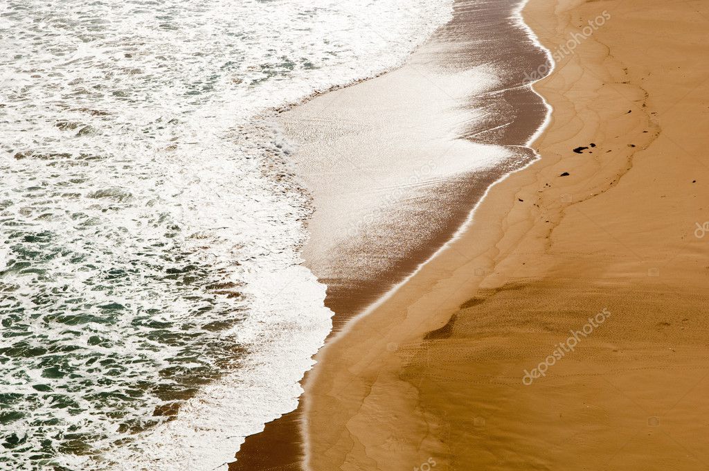 Beach Sand Waves