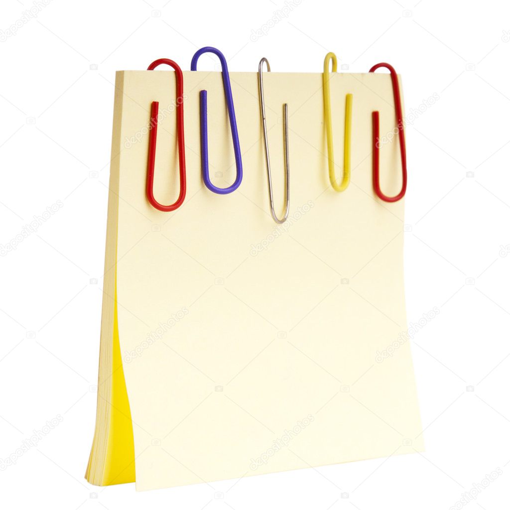 Paperclips and Notepaper