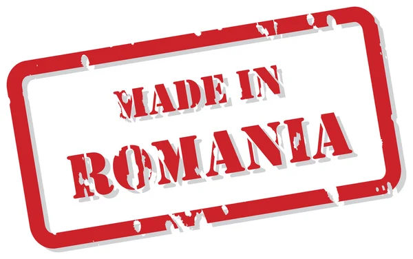 Sello Rumanía — Vector de stock