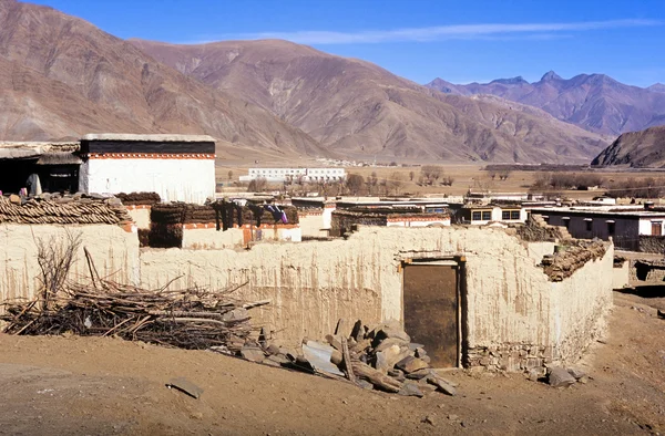 Tibetský dům — Stock fotografie