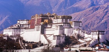 Potala Sarayı Tibet'te