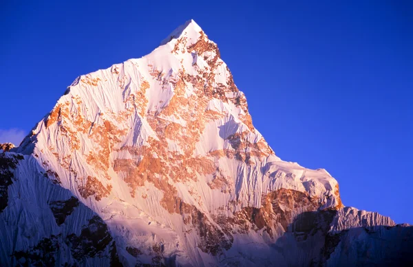 Lhotse zachód słońca — Zdjęcie stockowe